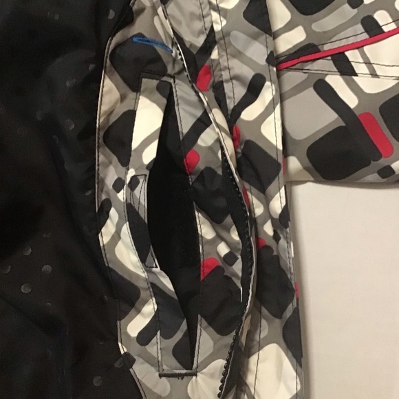 Columbia Omni-Tech Girls Jacket size 10/12 Multicolor - Picture 11 of 16